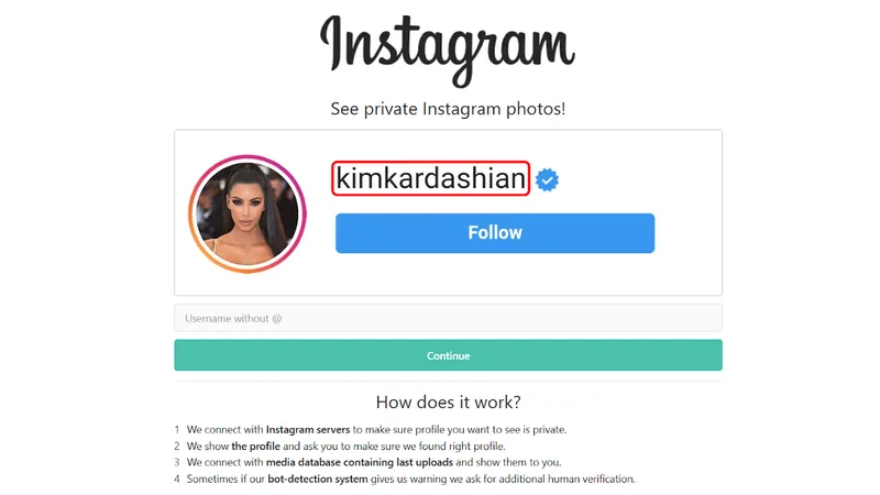 How GWAA Works Step 2 – by Private Instagram Viewer Free