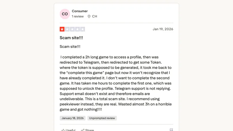 Goonview Trustpilot reviews — real user experiences with the goonview app