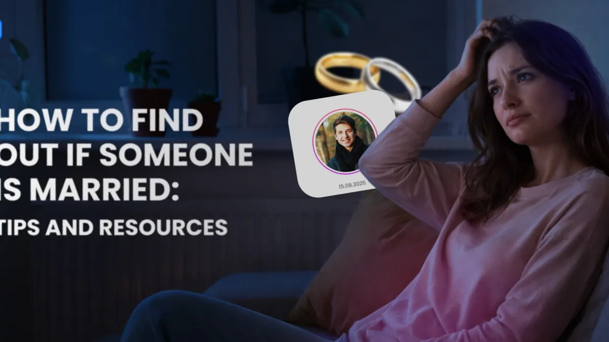 Find Out If Someone Is Married
