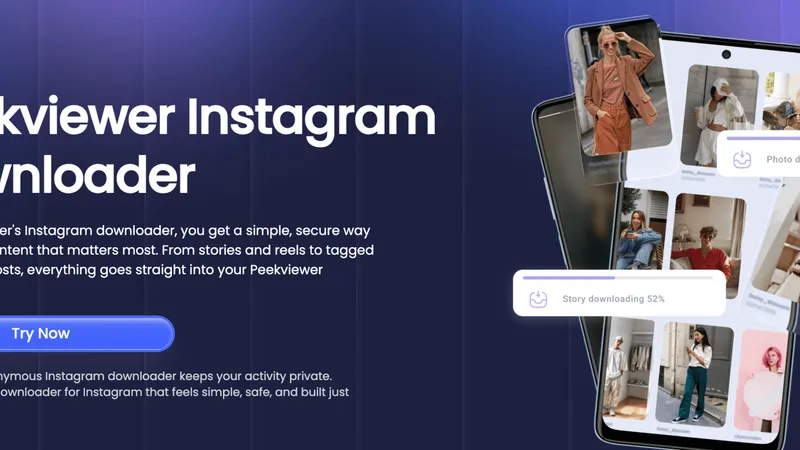 Peekviewer instagram downloader