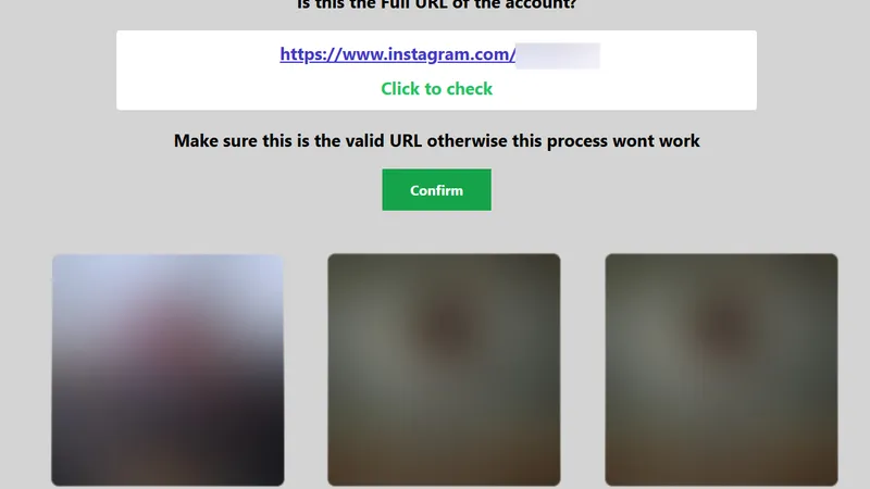 How Instalooker Works Step 2 – by Private Instagram Viewer Free