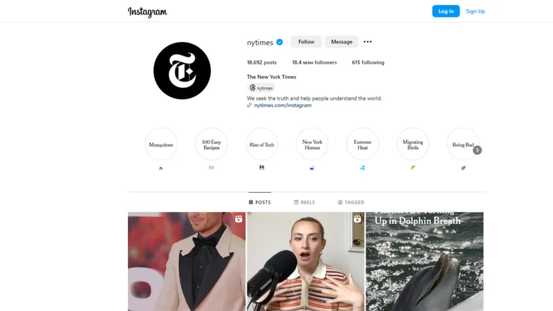Come usare il browser per vedere Instagram senza un account  