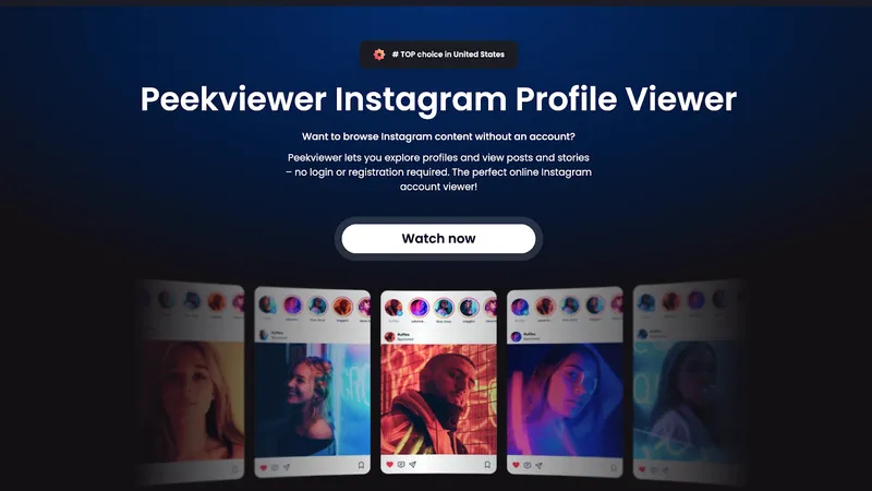 How to use Peekviewer Instagram tagged photo viewer