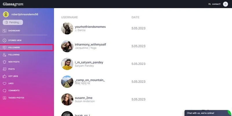 Glasssagrm Instagram Viewer