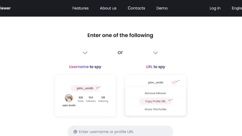 Peekviewer username search